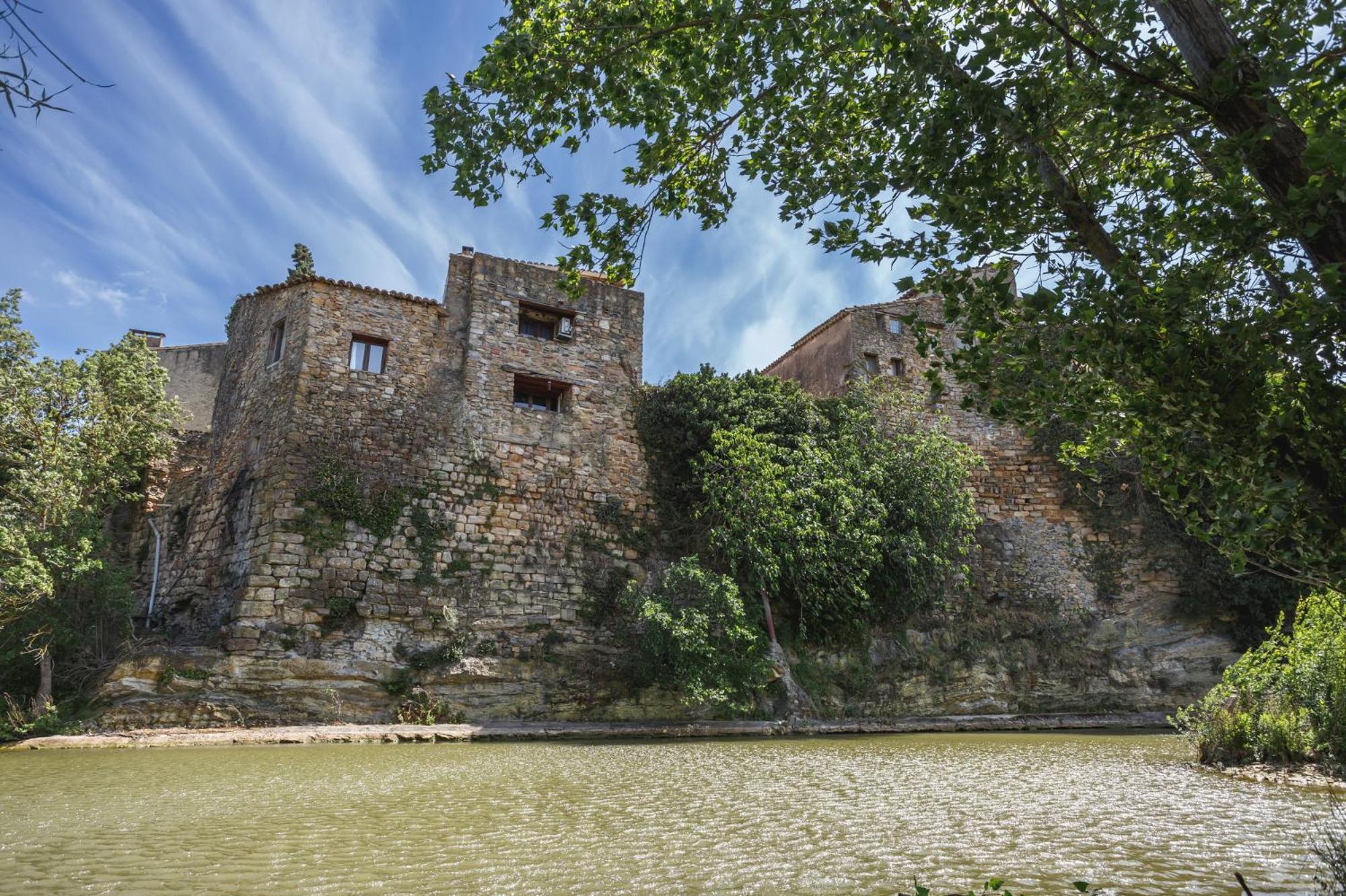 Cosy Apartment In Ancient Gabian With River And Vineyard Views Exterior foto